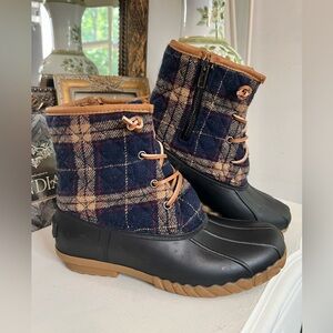 STQ Women's Duck Boots Waterproof